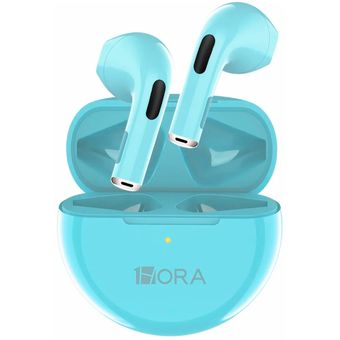 Audifonos Inalámbricos In-ear Manos Libres Aut119 1 Hora Con Bluetooth 5.0  Diseño Ergonómico Color Negro