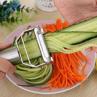 Pelador de frutas y verduras de acero inoxidable  herramientas de co.. 