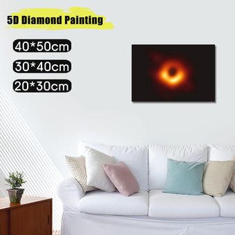 Agujero Negro 5d Diamante Pintura Bordado Pared De Toallas Colgantes Arte Decoracion Sofa 30x40cm Marron Linio Peru Ge5hl1lponhlpe