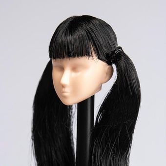16 Diadema de Maquillaje con Cabello para Juguetes Calientes Figuras 