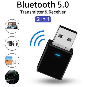 Adaptador Audio Emisor-Receptor Bluetooth Seisa BLS-BT03 USB-PLUG
