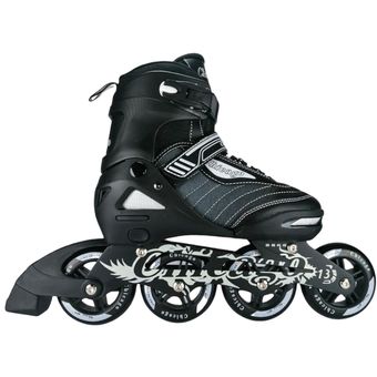 PATINES EN LINEA CHICAGO 3 EN 1 COLOR NEGRO – ZONA ROLLER