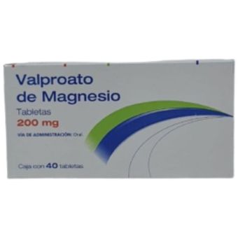 Valproato De Magnesio C/40 Tab. 200 Mg Valproato Sódico Psicofarma | Linio  México - GE598HB0QFEA3LMX