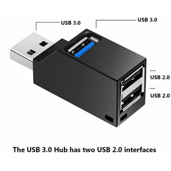 Usb concentrador Usb 3.0 concentrador 2.0 adaptador de distribuidor multi-Usb 3 puertos 