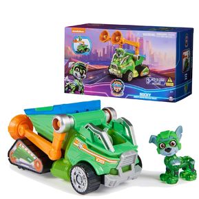 Paw Patrol Juego de torre de vigilancia con lanzador de autos de juguete, 2  figuras de acción de Chase, crucero de policía de Chase y accesorios