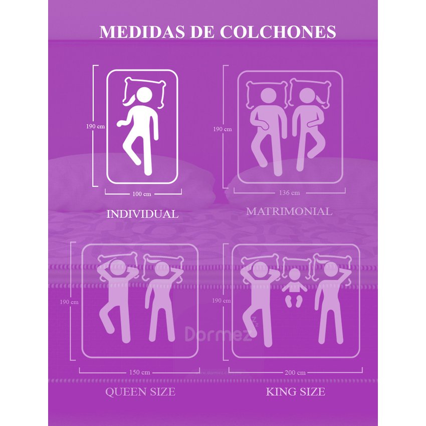 Colchón Dormez Silc Individual Confort Energy