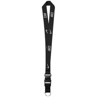 Nike Performance PREMIUM LANYARD - Llavero - black/white/negro 