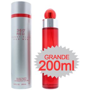 Perfume Perry Ellis 360 Red Hombre 6.8oz 200ml Rojo Roja Grados