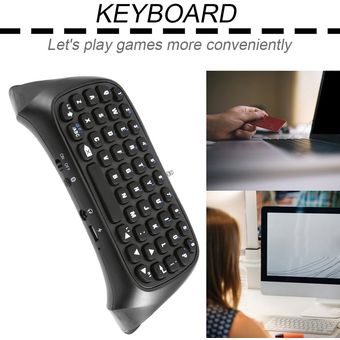 Plug de 3,5 mm duradero teclado Protable mensaje Mini Teclado inalámbrico 