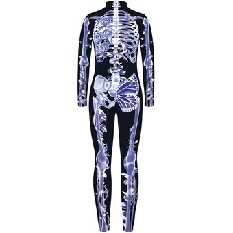NiñoBAX109-BJQ025 Mono ajustado con esqueleto para padres e hijos-- 