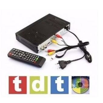 Decodificador Tdt Hdtv Dvb Full Hd + Control + Antena GENERICO