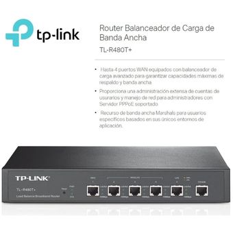 Router De Banda Ancha TpLink TL-R480T Balance De Carga 