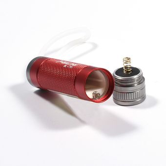 linterna con llavero mini #Red no battery linternas led con batería AAA linterna con llave multifuncional cob para bicicleta 
