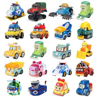 figuras de acción de 25 estilos para niños  juguetes de chico de Corea  Robocar 
