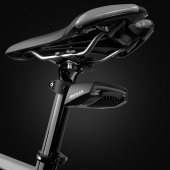 Cola Meilan X5 inalámbrica posterior de la bici de la bicicleta de la lámpara de luz láser USB recargable 