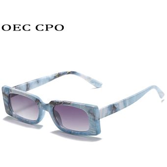 Oec Cpo gafas de sol rectangulares vintage gafas de sol demujer 