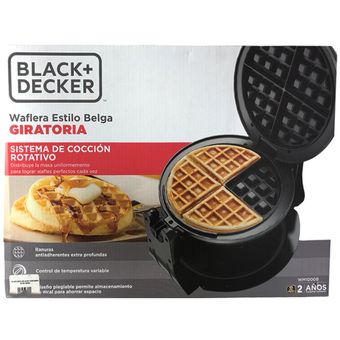 Waflera Black A Decker Belga Doble