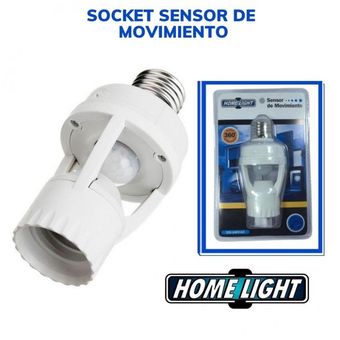 Sensor de movimiento con socket