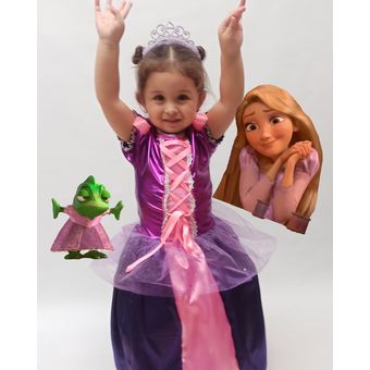 Disfraz Niña Rapunzel Enredados 