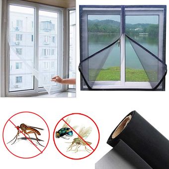 150cm130cm 200cm 150cm bricolage Flyscreen rideau insecte mouche moustique Bug fenêtre maille écran SCVD889 