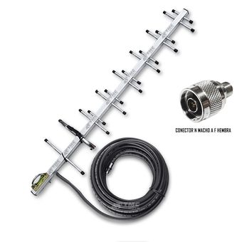Antena de señal Road MiniPro + 10 metros de cable RG-6