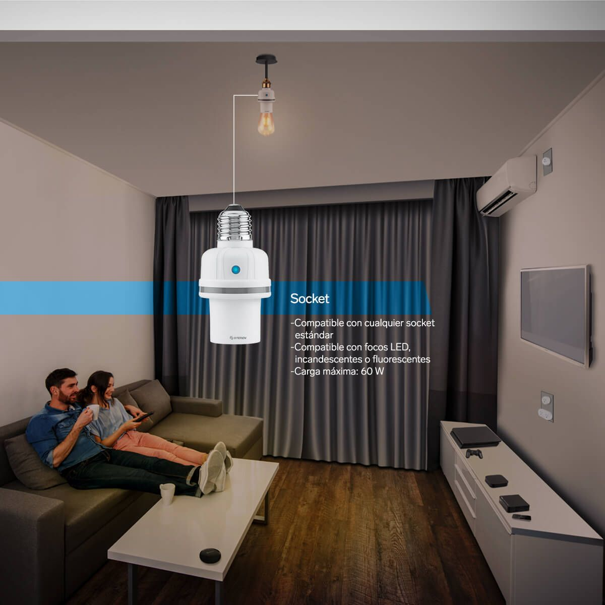 Socket Inteligente Wifi Steren Google Home Alexa