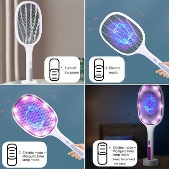 Trampa LED de alta tecnología para matar mosquitos lámpara eléctric 