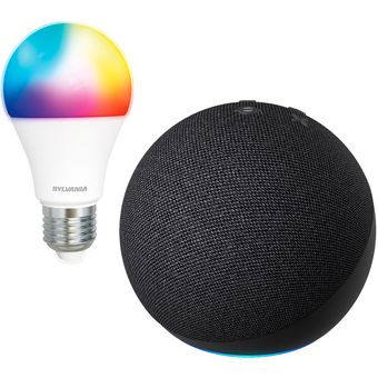 Combo Bombillo Inteligente LED + Tomacorriente Inteligente Alexa