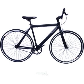 Bicicleta Urbana Fixed Rin 700 Manubrio Recto - Negra