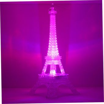 Ey Romantica Torre Eiffel Cambia De Color De Luz Led De La Noche Dormitorio Decoracion Del Hogar Linio Mexico Ge032el04lreylmx