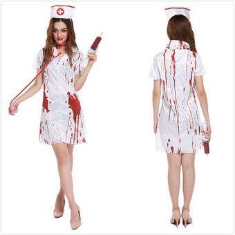 de interno lechuga Disfraz de enfermera fantasma mujer cosplay de halloween | Linio México -  GE598FA0UE30LLMX