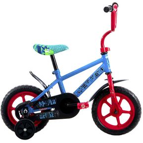 Bicicleta Veloci Spiderman Eva Rodada 12 Azul Infantil