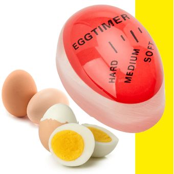 Temporizador para cocer huevos 6*5*3 cm - Orden en casa
