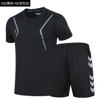 Camiseta de fútbol baloncesto tenis secado rápido conjunto deportivo trajes ropa deportiva correr camiseta deporte gimnasio Camiseta de manga corta #1 