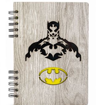 Libreta De Batman En Madera Agenda Cuaderno de Apuntes | Linio Colombia -  GE063OS0GPRZZLCO