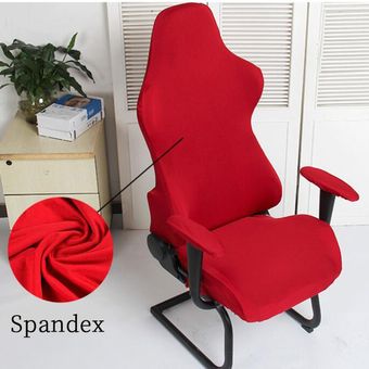 La Oficina silla funda cubierta de asiento para funda para silla de ordenador Spandex cubierta silla de oficina para Protector para brazo de silla cubierta de asiento 