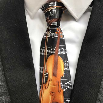 corbata de fiesta de música lazos Mozart #As Picture Único de los hombres 