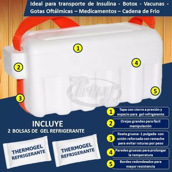 Nevera icopor para transporte de insulina y medicamentos Linio Colombia - GE117HB0FU6WMLCO