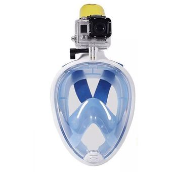 Mascarilla de snorkel de silicona de verano con máscara de buceo con máscara de buceo Gafas de natación Principio Diseño de ventilador de escape líquido silicona 