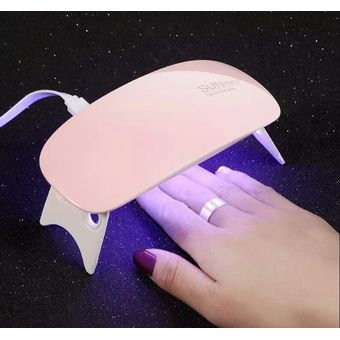 Lámpara LED UV Secadora Profesional de Uñas ROSADO GENERICO