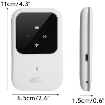 Enrutador inalámbrico Wifi hotspot 4G inalámbrico móvil 