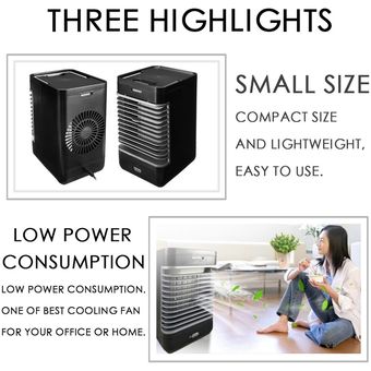 Nueva casa Aire Acondicionado Ventilador de refrigeración ventilado Office Mini Muebles para el hogar 