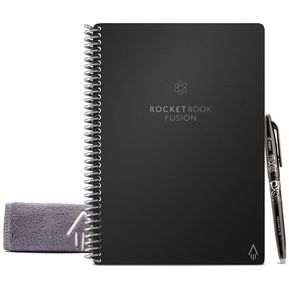 Cuaderno Inteligente Rocketbook Fusion 7 Plantillas Ejecutiv...