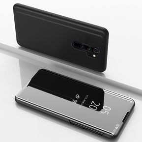 Funda De Chapado Espejo Para Xiaomi Hongmi Note 8 Pro-Negro
