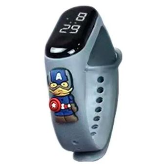 Band Watch para niños Reloj Led Digital Para Niños Personajes De Dibujos  Animados Reloj De Pulsera