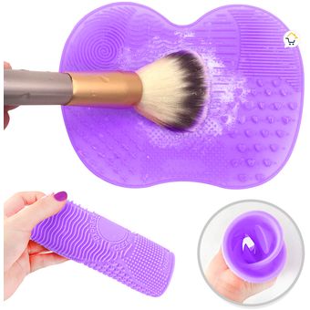 Generico - Limpiador Brochas Maquillaje Silicona Profesional Limpieza LP-02