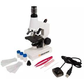 Kit Microscopio Digital Usb Celestron 600x Biologico Soft