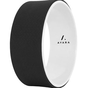 Rueda de Yoga Wheel 33cm Uso Rudo Fitness Ayara RUEY01-Negro