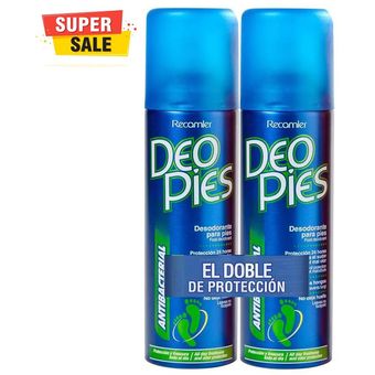 Desodorante Para Pies Recamier Deo Pies 260 Ml Spray