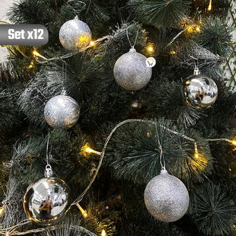 Esferas de Navidad para decoración del hogar, bolas grandes de